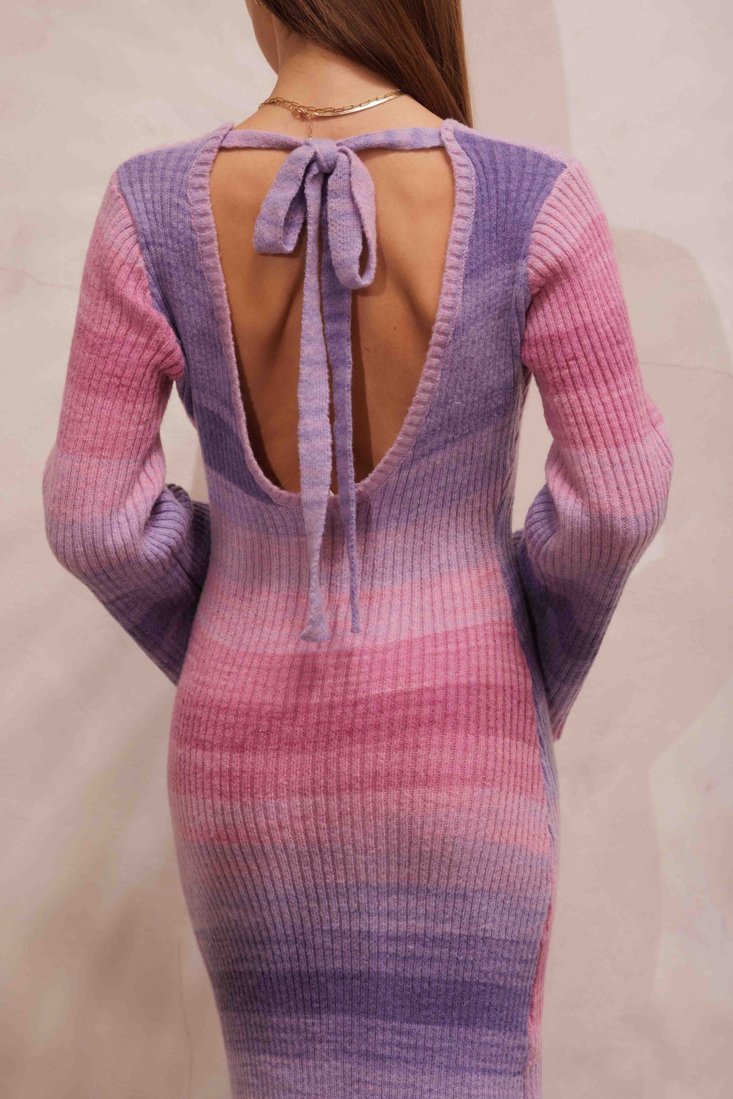 valentines knit maxi dress