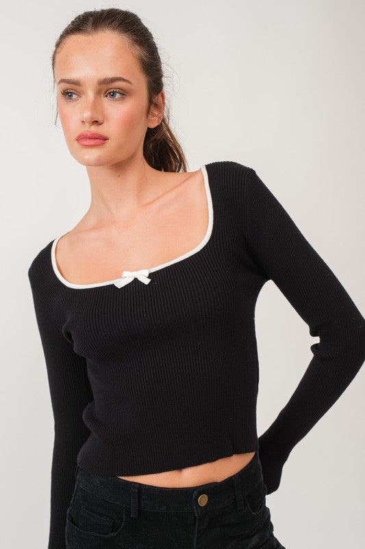 adelaide bow sweater