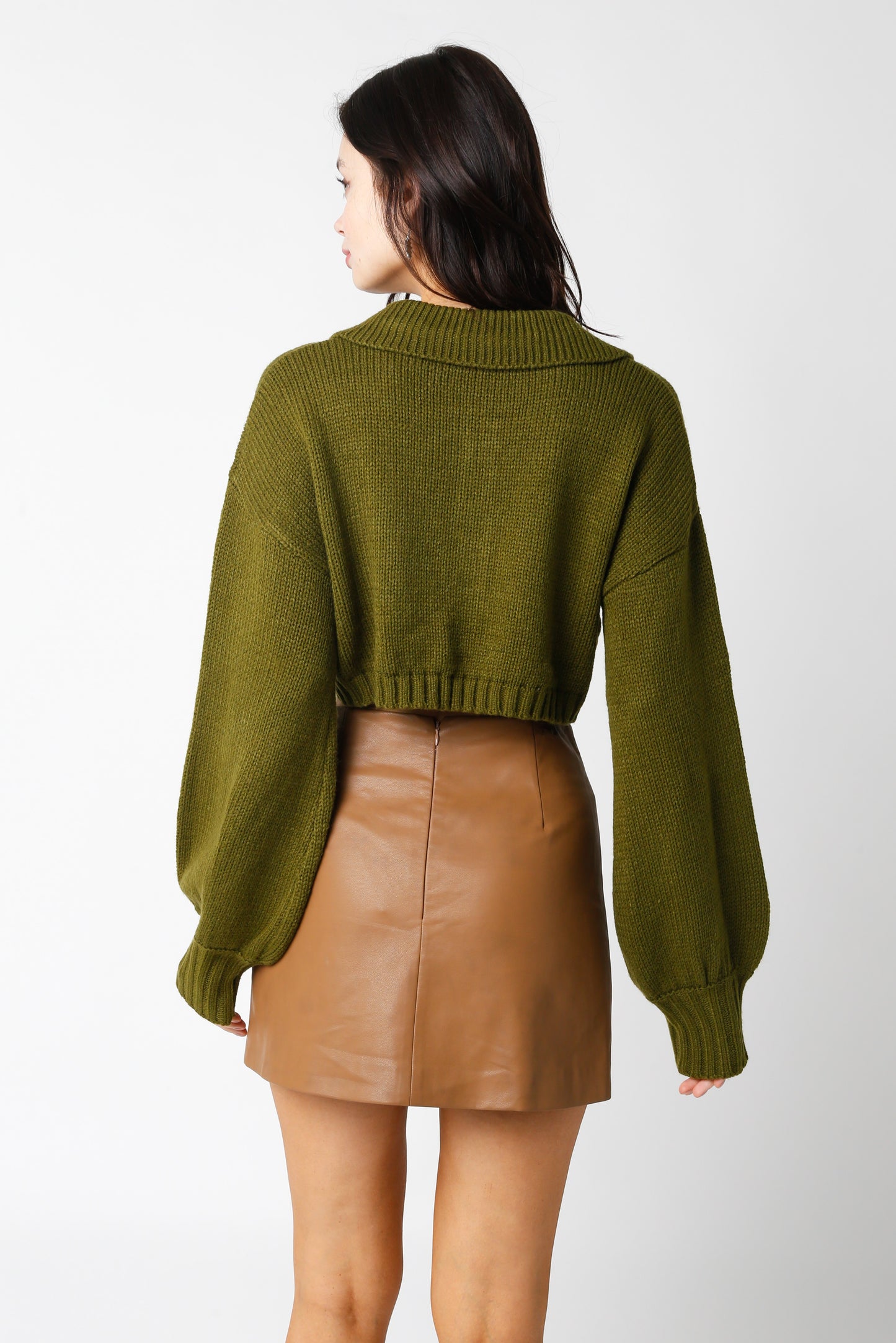 casey cropped sweater