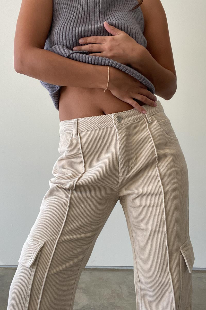 the cord cargo pants